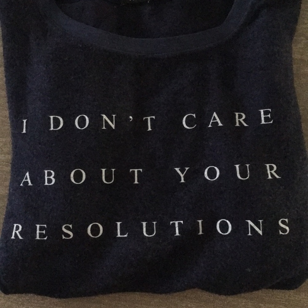 NWOT WILDFOX No Resolution Sweatshirt - Picture 3 of 3